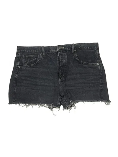 Pre-owned Universal Thread Denim Shorts In Black