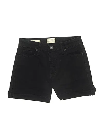 Pre-owned Universal Thread Denim Shorts In Black