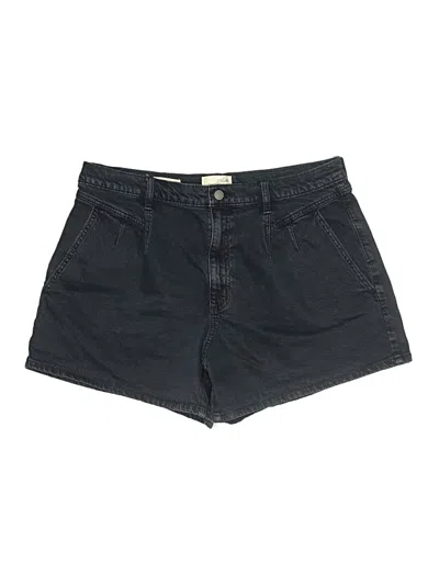 Pre-owned Universal Thread Denim Shorts In Black