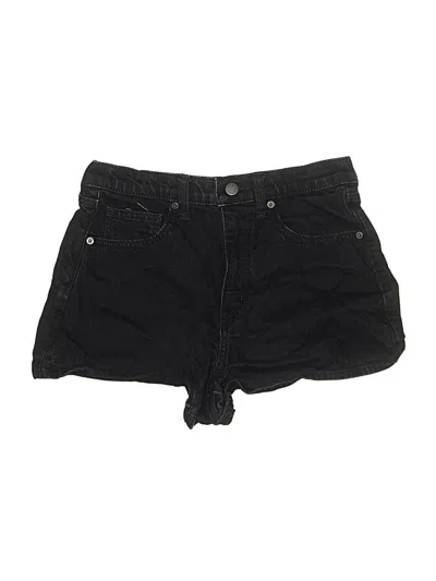 Pre-owned Universal Thread Denim Shorts In Black