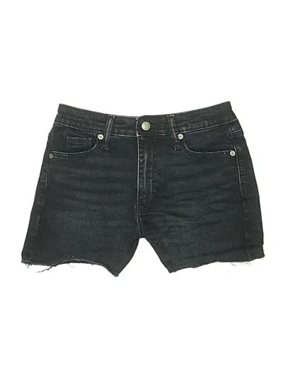 Pre-owned Universal Thread Denim Shorts In Black