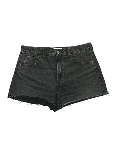 Pre-owned Universal Thread Denim Shorts In Black