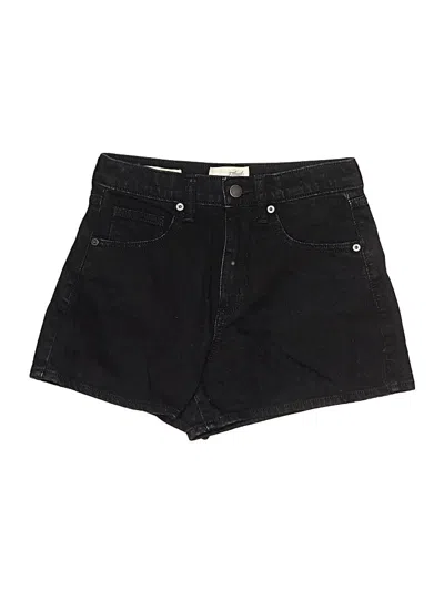 Pre-owned Universal Thread Denim Shorts In Black
