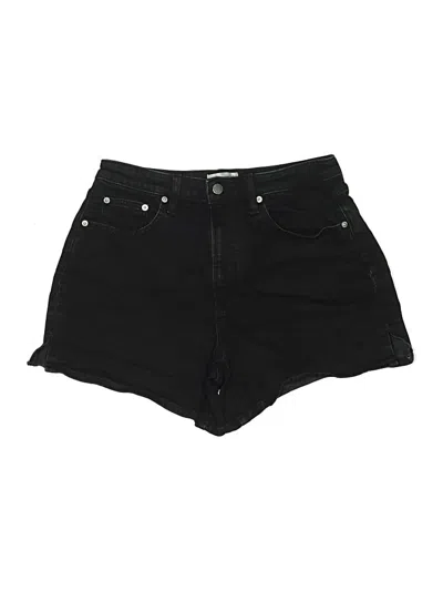 Pre-owned Universal Thread Denim Shorts In Black