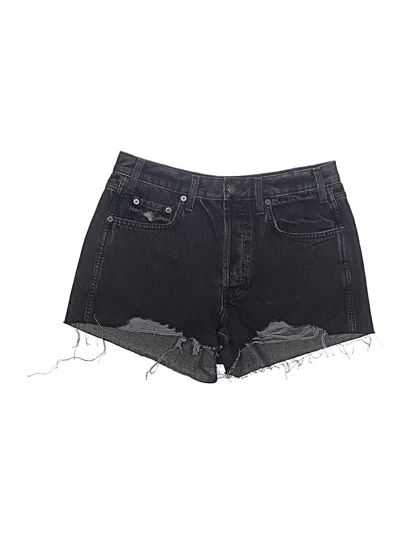 Pre-owned Universal Thread Denim Shorts In Black