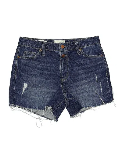 Pre-owned Universal Thread Denim Shorts In Blue