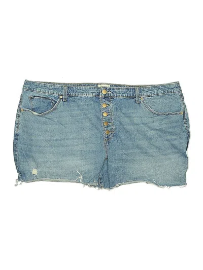 Pre-owned Universal Thread Denim Shorts In Blue