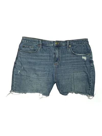 Pre-owned Universal Thread Denim Shorts In Blue