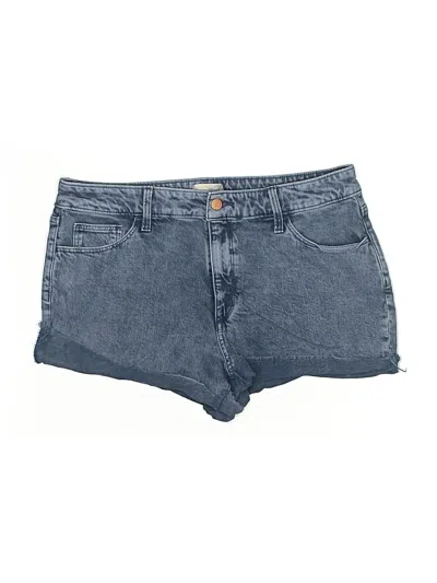 Pre-owned Universal Thread Denim Shorts In Blue