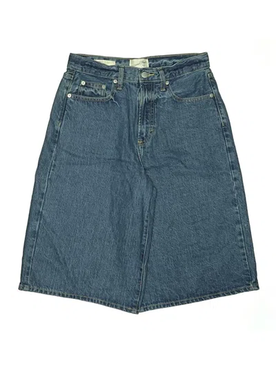 Pre-owned Universal Thread Denim Shorts In Blue