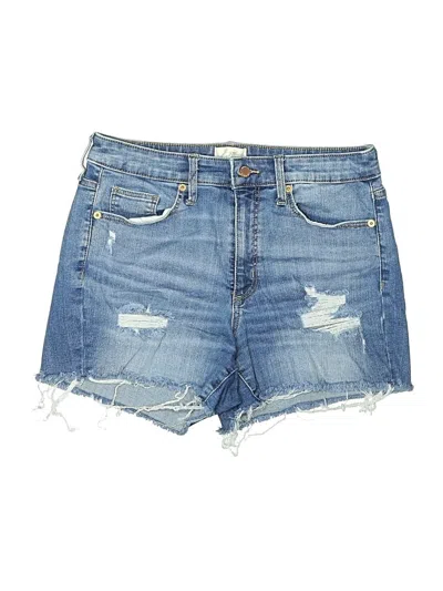 Pre-owned Universal Thread Denim Shorts In Blue