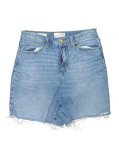 Pre-owned Universal Thread Denim Shorts In Blue