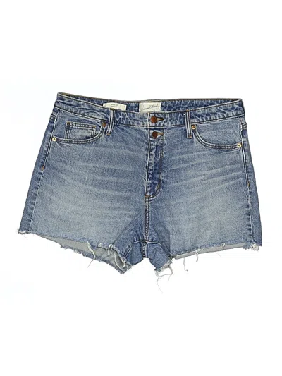 Pre-owned Universal Thread Denim Shorts In Blue