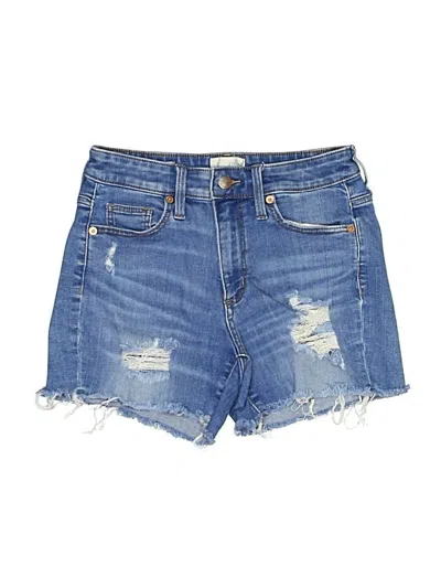 Pre-owned Universal Thread Denim Shorts In Blue