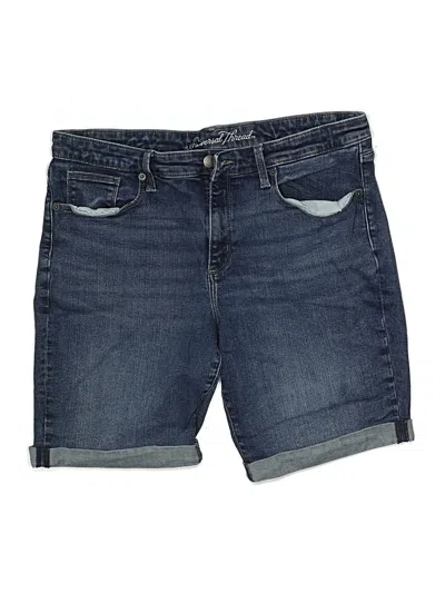 Pre-owned Universal Thread Denim Shorts In Blue