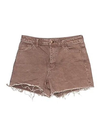 Pre-owned Universal Thread Denim Shorts In Brown