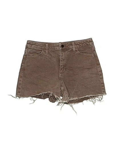 Pre-owned Universal Thread Denim Shorts In Brown