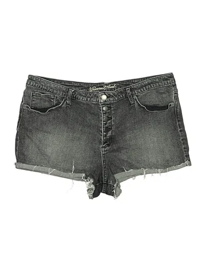 Pre-owned Universal Thread Denim Shorts In Gray