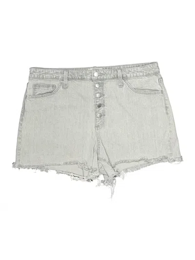 Pre-owned Universal Thread Denim Shorts In Gray