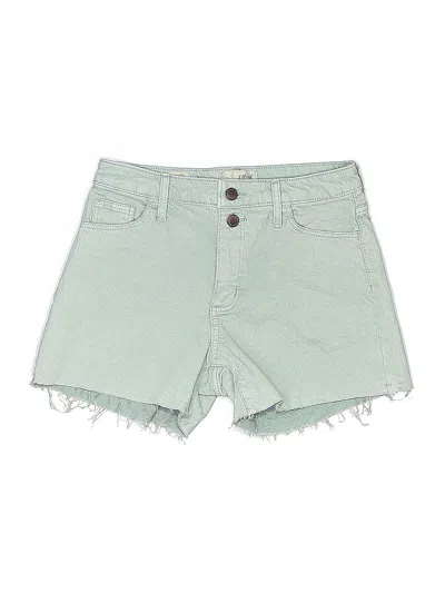 Pre-owned Universal Thread Denim Shorts In Green
