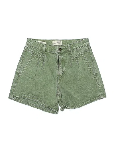 Pre-owned Universal Thread Denim Shorts In Green