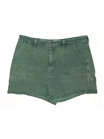 Pre-owned Universal Thread Denim Shorts In Green