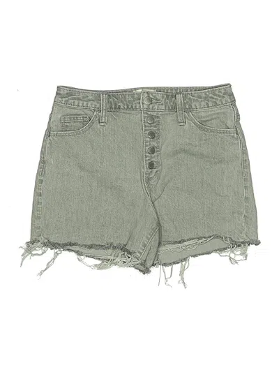Pre-owned Universal Thread Denim Shorts In Green