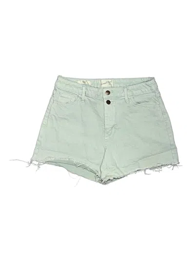 Pre-owned Universal Thread Denim Shorts In Green