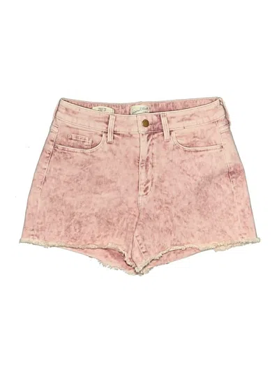 Pre-owned Universal Thread Denim Shorts In Pink