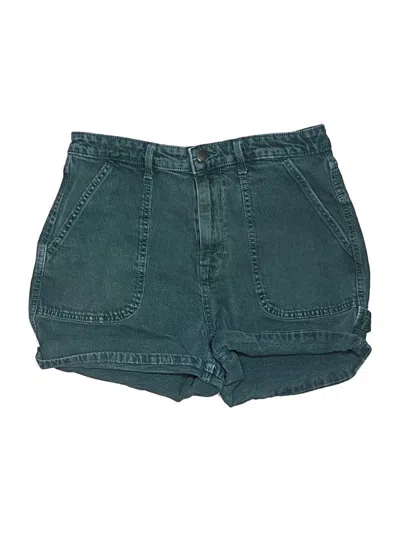 Pre-owned Universal Thread Denim Shorts In Teal