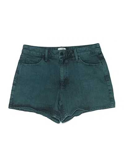 Pre-owned Universal Thread Denim Shorts In Teal