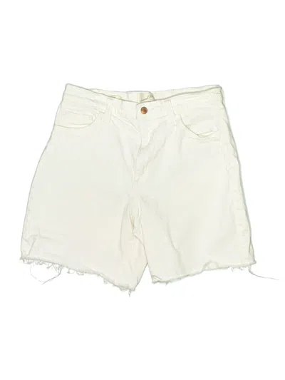 Pre-owned Universal Thread Denim Shorts In White