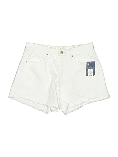 Pre-owned Universal Thread Denim Shorts In White