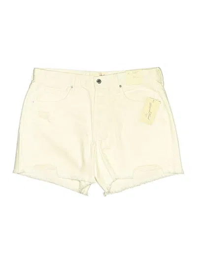 Universal Thread Denim Shorts In Yellow