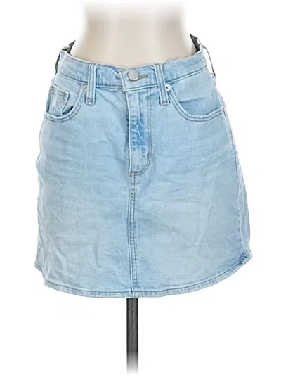 Pre-owned Universal Thread Denim Skirt In Blue