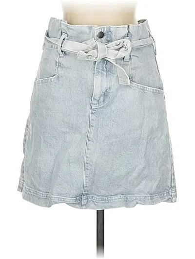 Pre-owned Universal Thread Denim Skirt In Blue