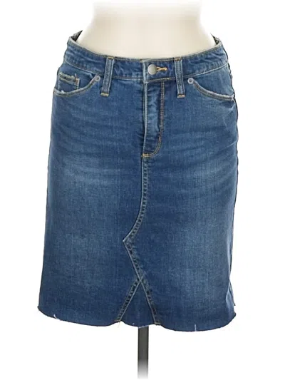 Pre-owned Universal Thread Denim Skirt In Blue