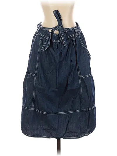 Pre-owned Universal Thread Denim Skirt In Blue