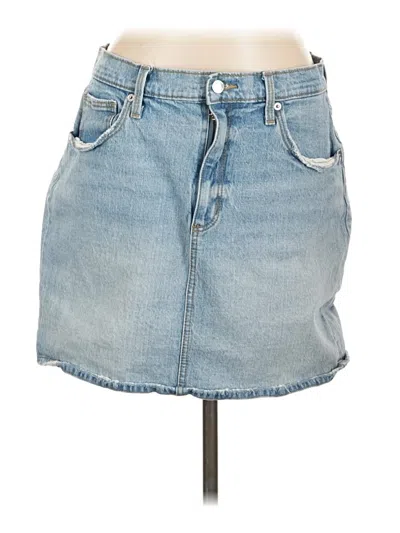 Pre-owned Universal Thread Denim Skirt In Blue
