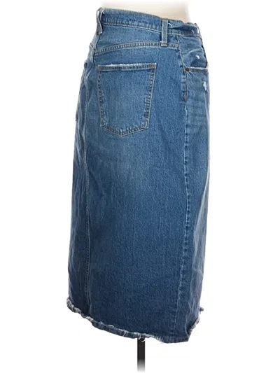 Pre-owned Universal Thread Denim Skirt In Blue