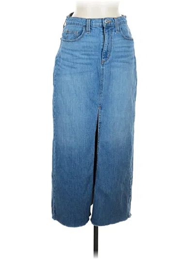 Pre-owned Universal Thread Denim Skirt In Blue