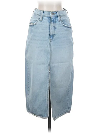 Pre-owned Universal Thread Denim Skirt In Blue
