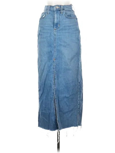 Pre-owned Universal Thread Denim Skirt In Blue