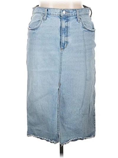 Pre-owned Universal Thread Denim Skirt In Blue