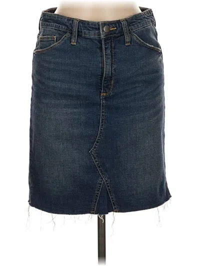 Pre-owned Universal Thread Denim Skirt In Blue