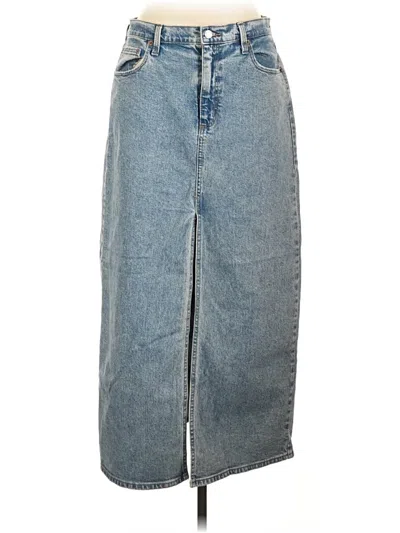 Pre-owned Universal Thread Denim Skirt In Blue