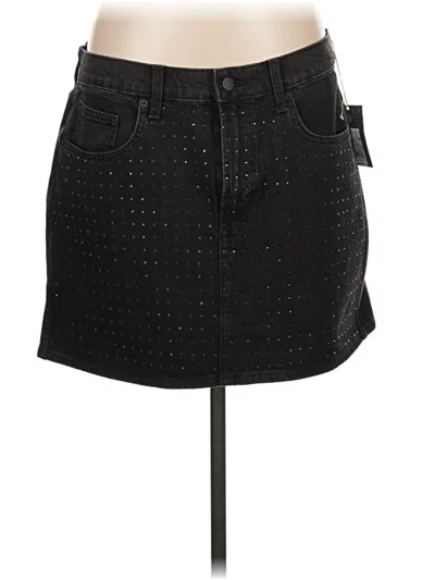 Universal Thread Denim Skirt In Multi