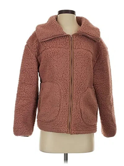 Pre-owned Universal Thread Faux Fur Jacket In Brown