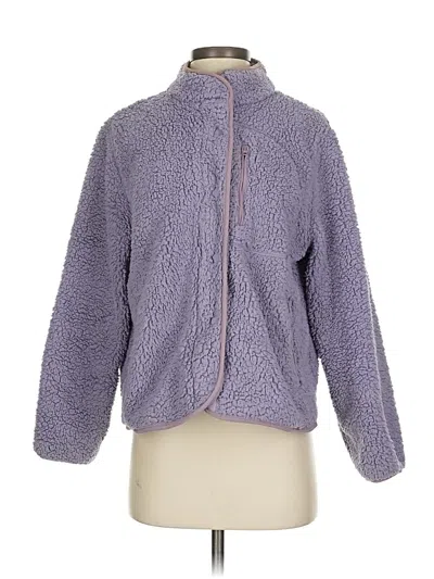 Pre-owned Universal Thread Faux Fur Jacket In Purple