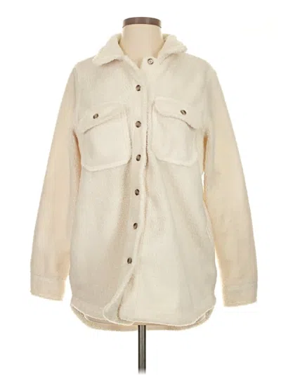 Pre-owned Universal Thread Faux Fur Jacket In White